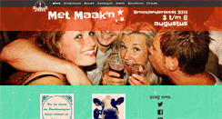 Desktop Screenshot of broeklanderfeest.nl